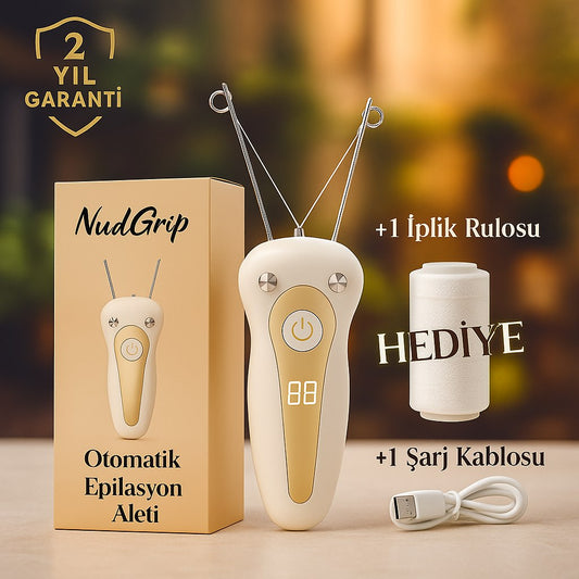 NudGrip Pro Otomatik Epilasyon Aleti